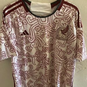 Mexico Away Jersey- Men's size XL from World Cup in 2022 in Qatar.
